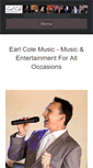Mobile Screenshot of earlcolemusic.com